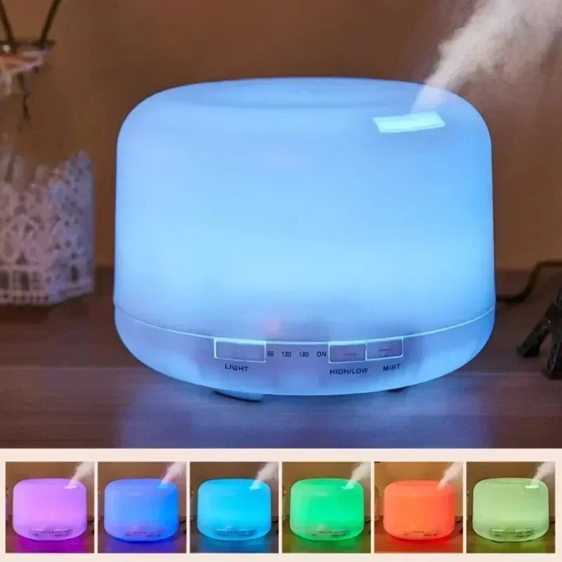 500ML Air Humidifier with Colorful LED Lights