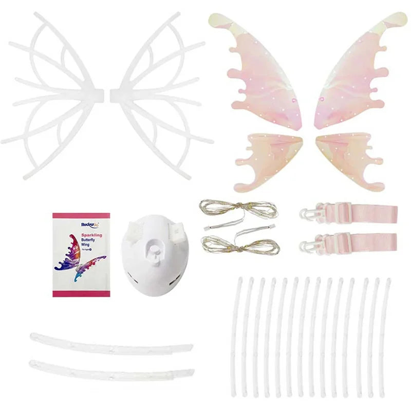 Electric Fairy Wings With Music Lights