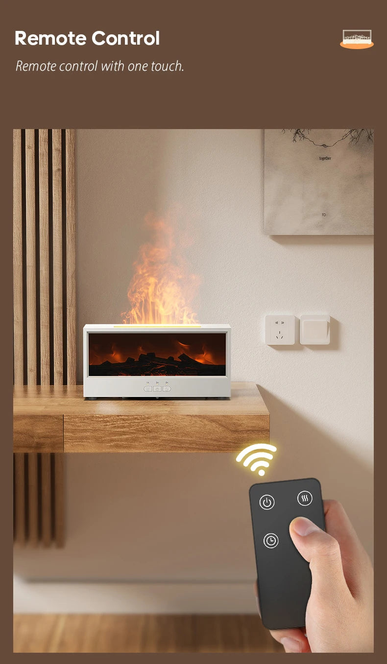 Fireplace Air Humidifier Waterless