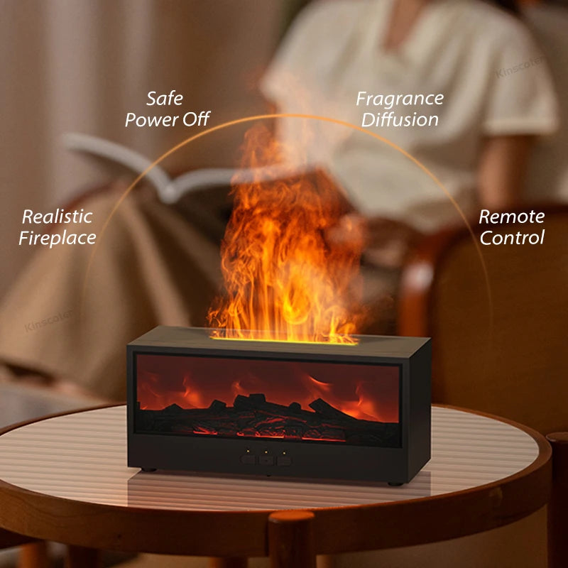 Fireplace Air Humidifier Waterless