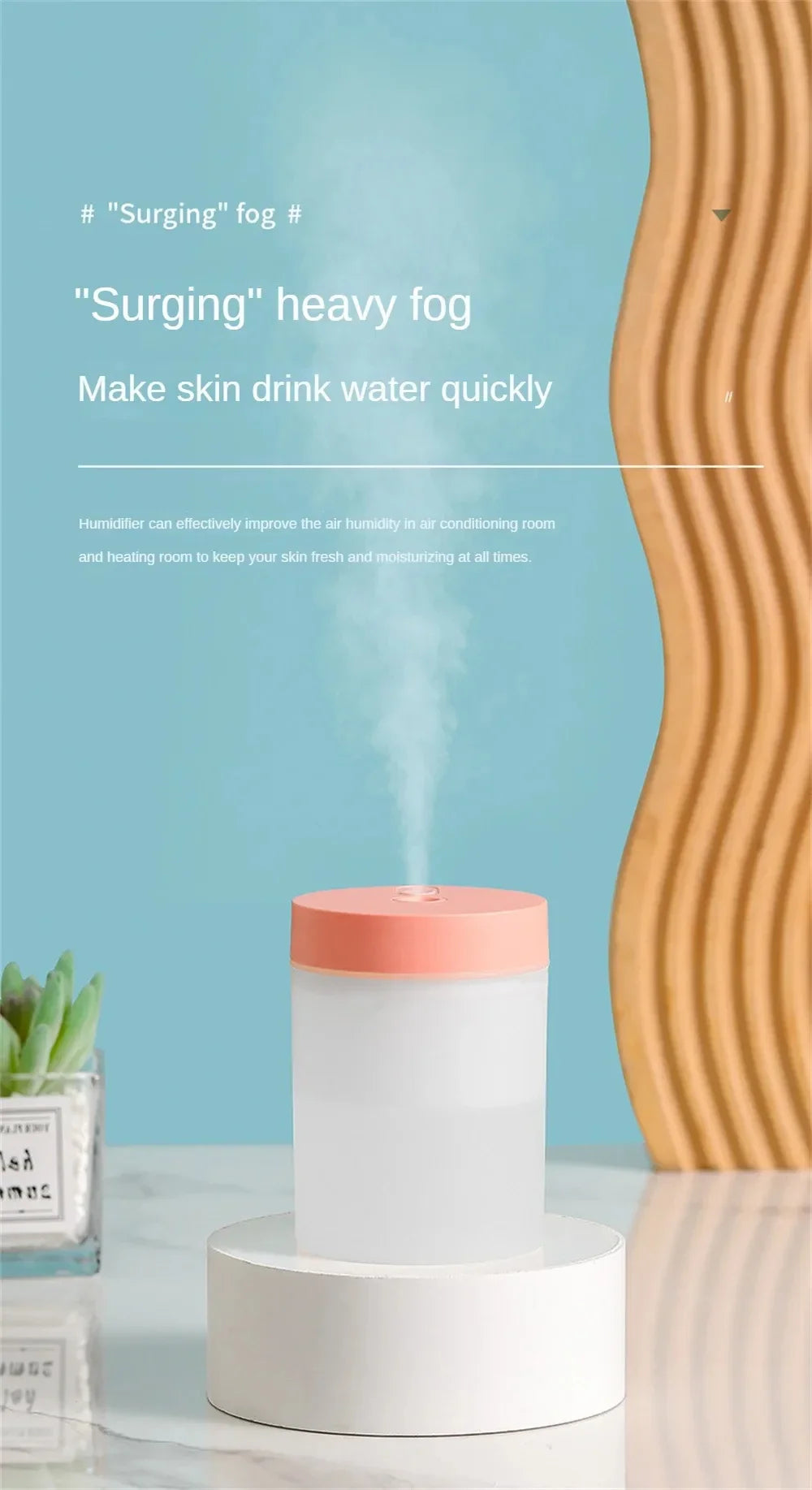 200ML Mini Humidifier USB