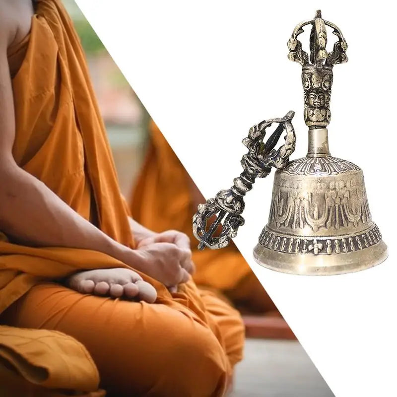 Tibetan Buddhist Meditation Hand Bell
