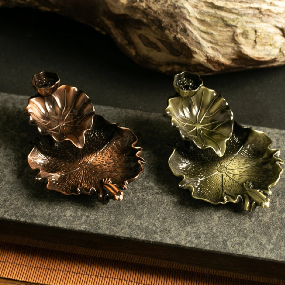 Incense Waterfall, Incense Cone Burner Frog or Fish