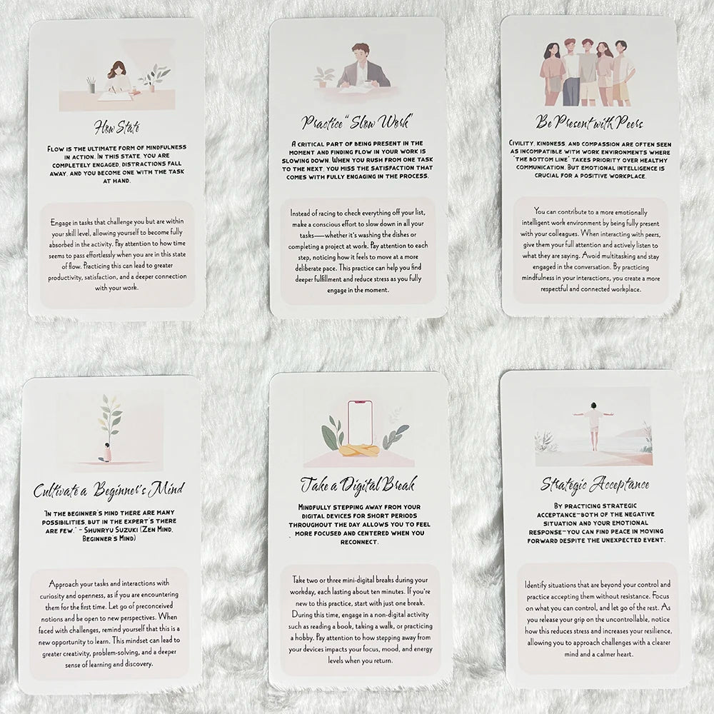 Mindfulness Cards, Mindful Meditation