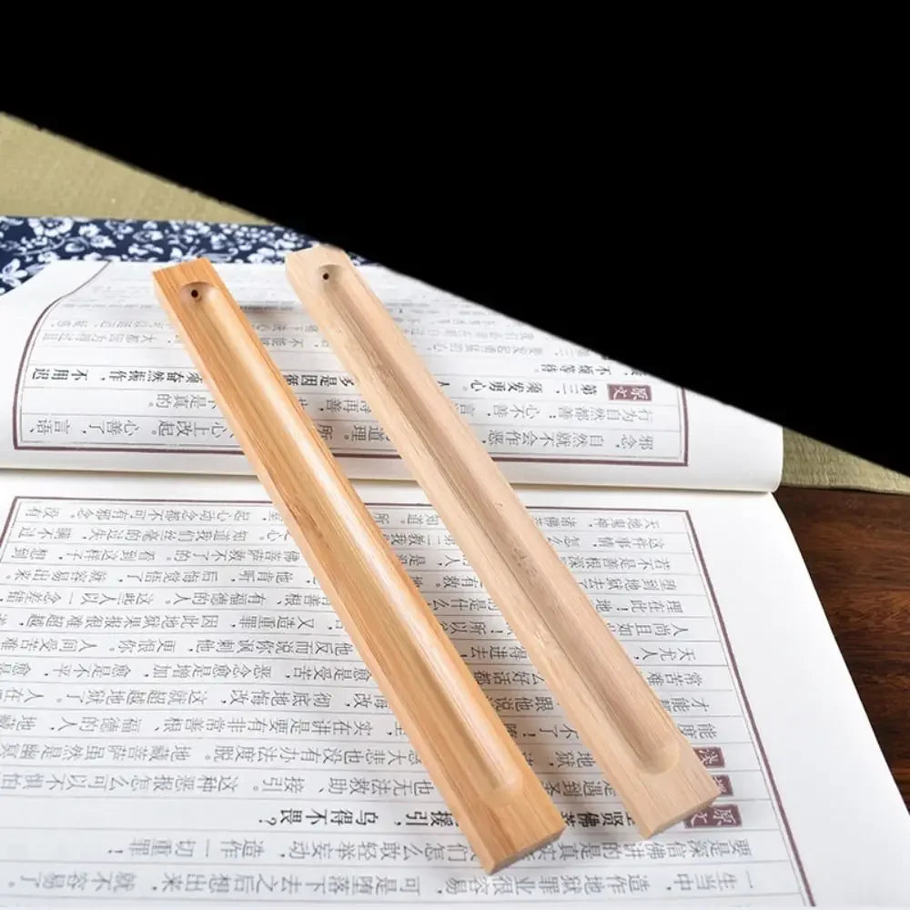 23cm Wood Sandalwood Coil Base