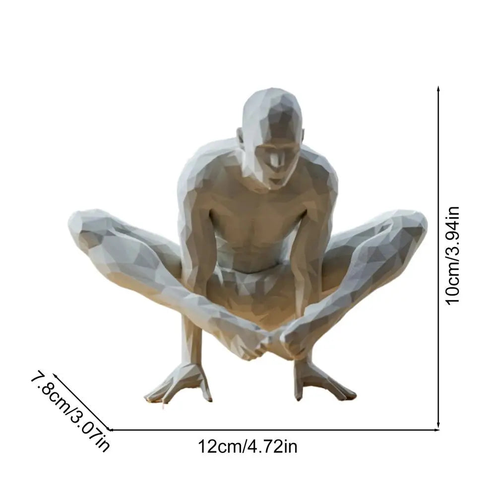Meditation Statue Abstract Indoor
