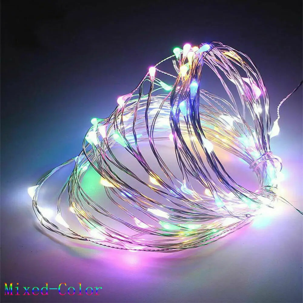 1m - 10m Fairy Lights Copper Wire