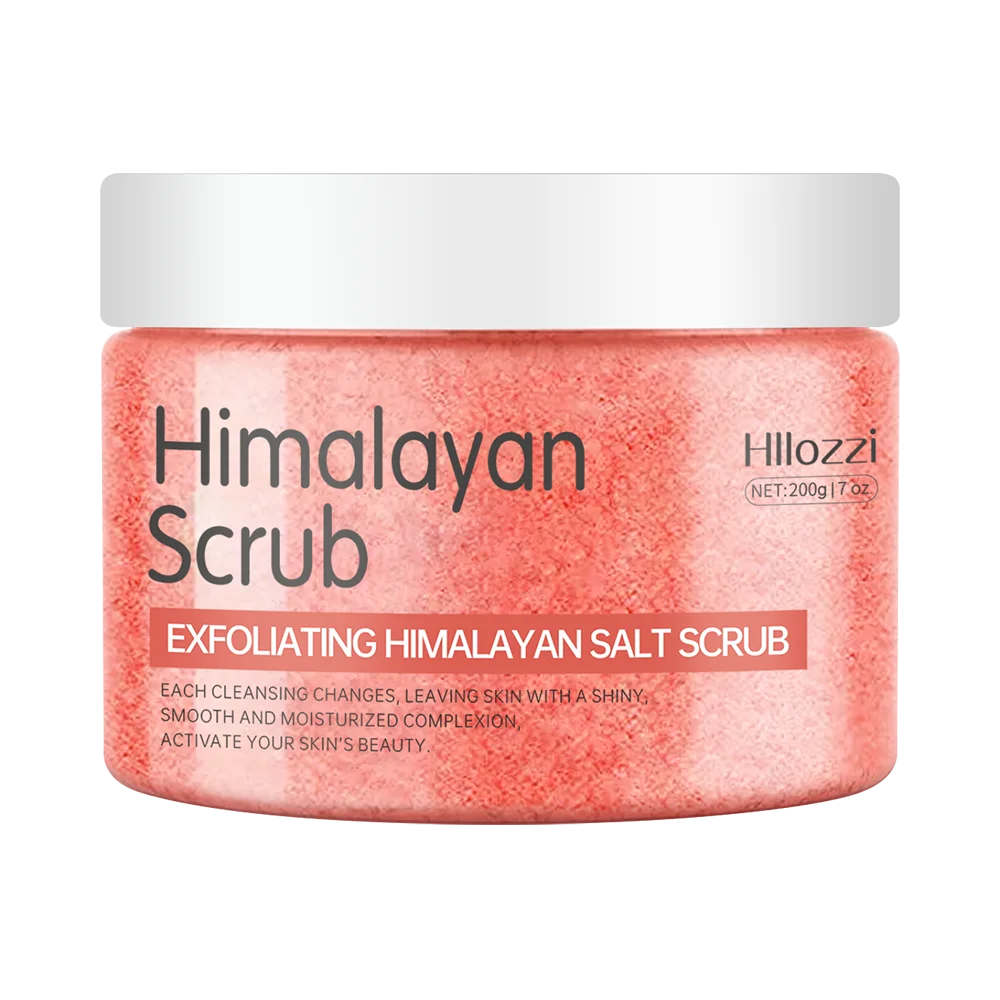 Himalayan salt scrub cleanses the skin