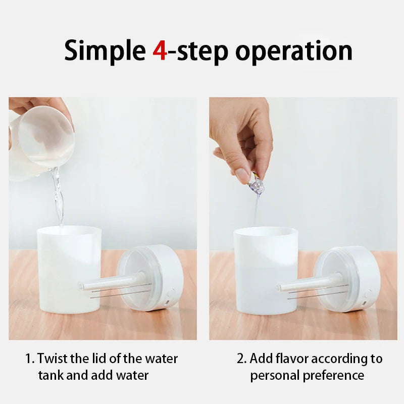 260ML USB Ultrasonic Air Humidifier