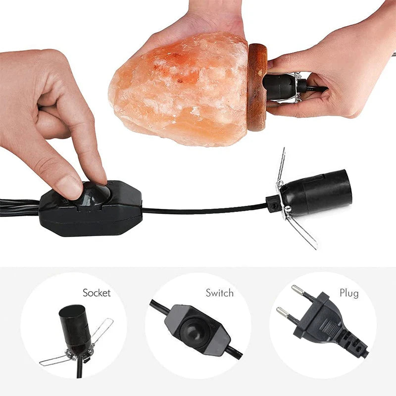Himalayan Salt Lamp Cord with Dimmer Switch