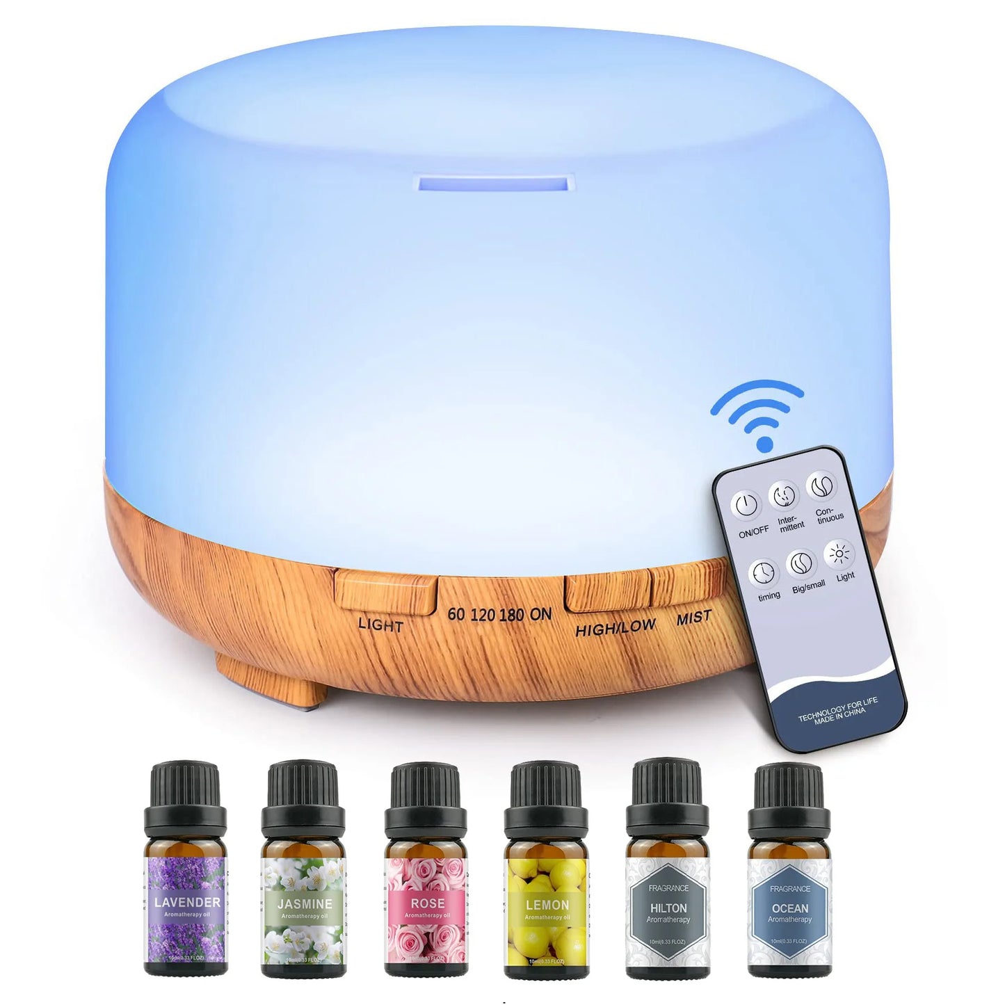 500ML Aroma Diffuser (Oils Optional)