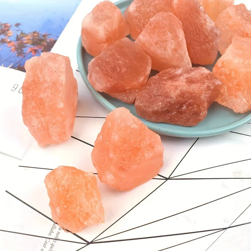 2-5cm Natural Himalayan Orange Pink Salt