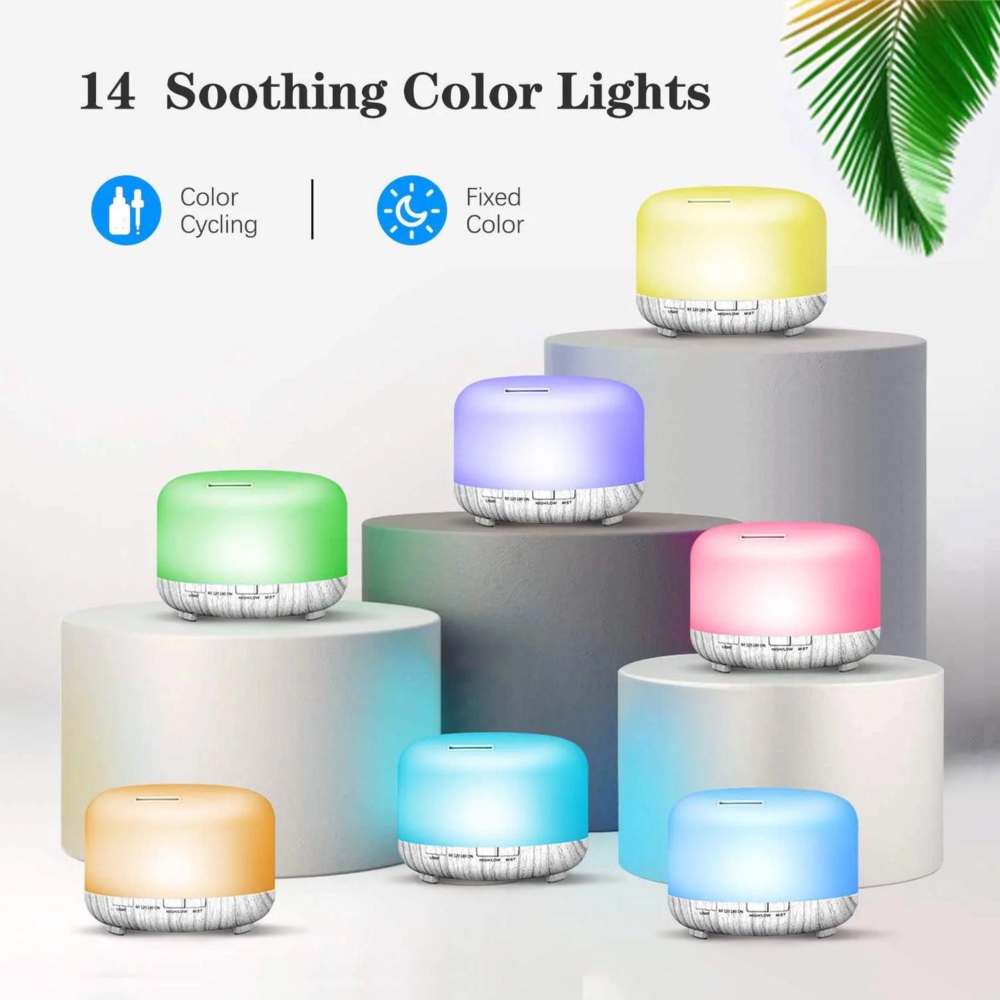 500ML Aroma Diffuser (Oils Optional)