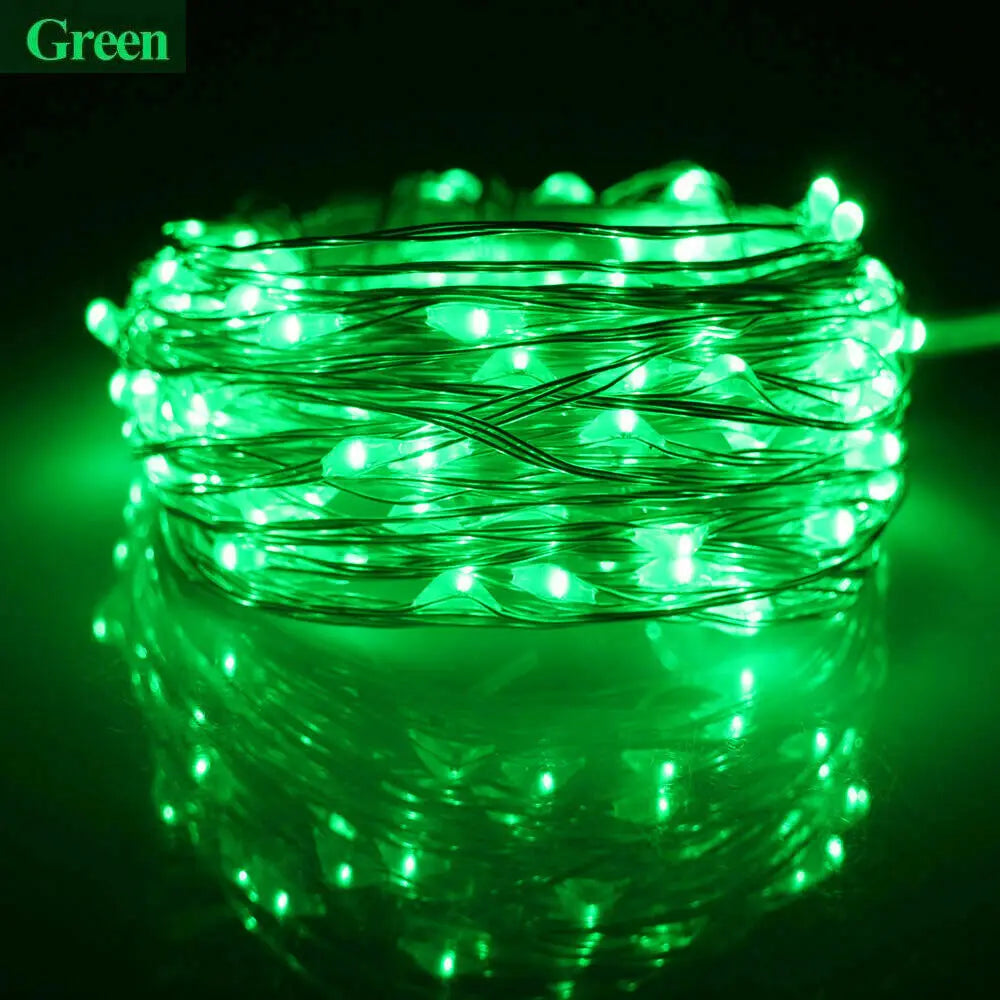 1m - 10m Fairy Lights Copper Wire