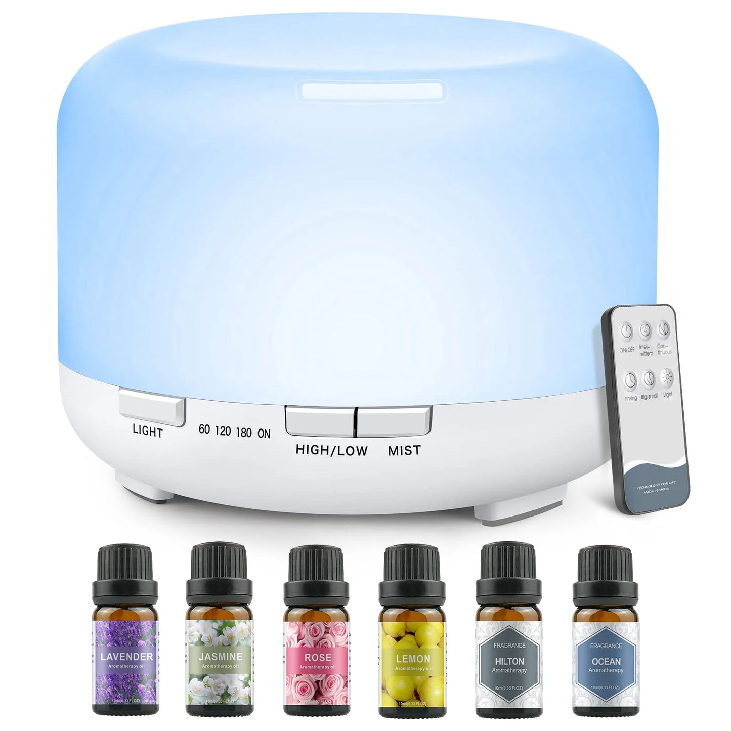 500ML Aroma Diffuser (Oils Optional)