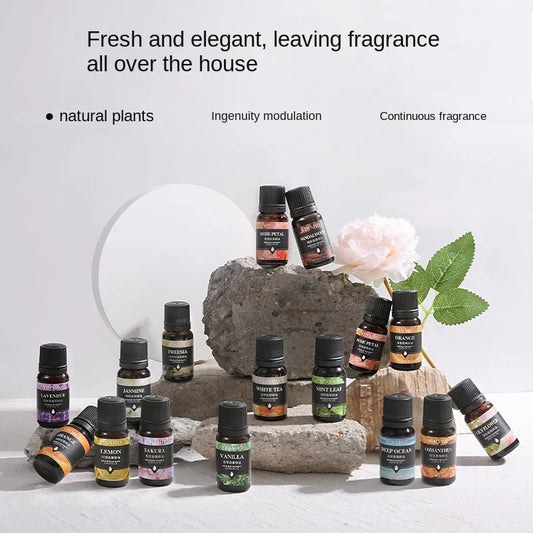12 Flavors Essential Oils for Aroma Diffuser