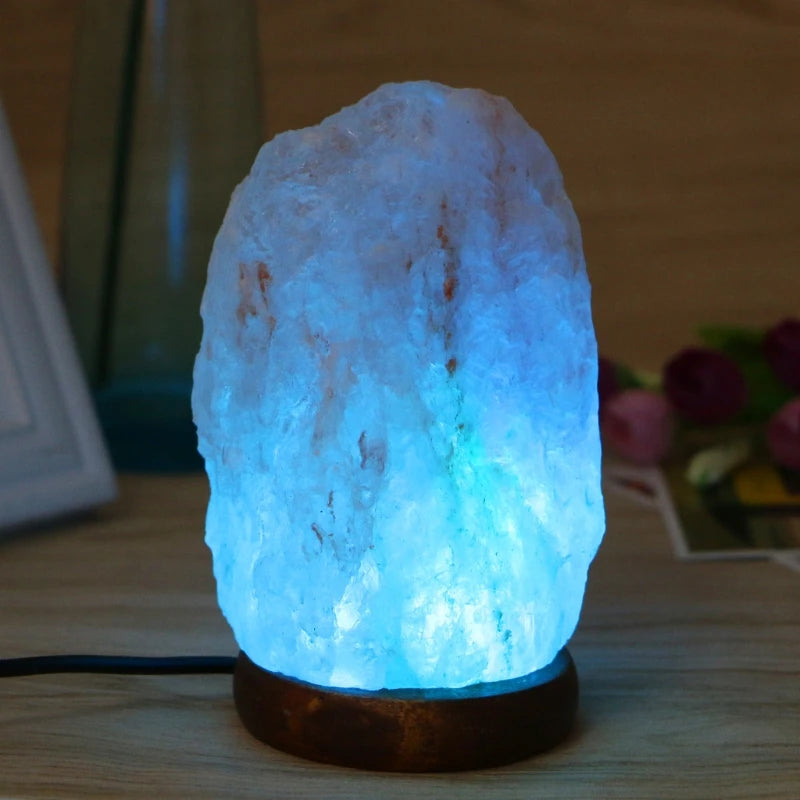 Hand Carved USB Himalayan Rock Salt Lamp