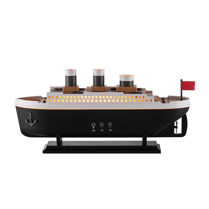 Ship Model Air Humidifier with Remote Control