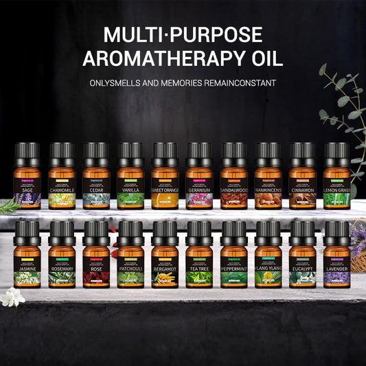 20 Flavors Essential Oils for Aroma Diffuser