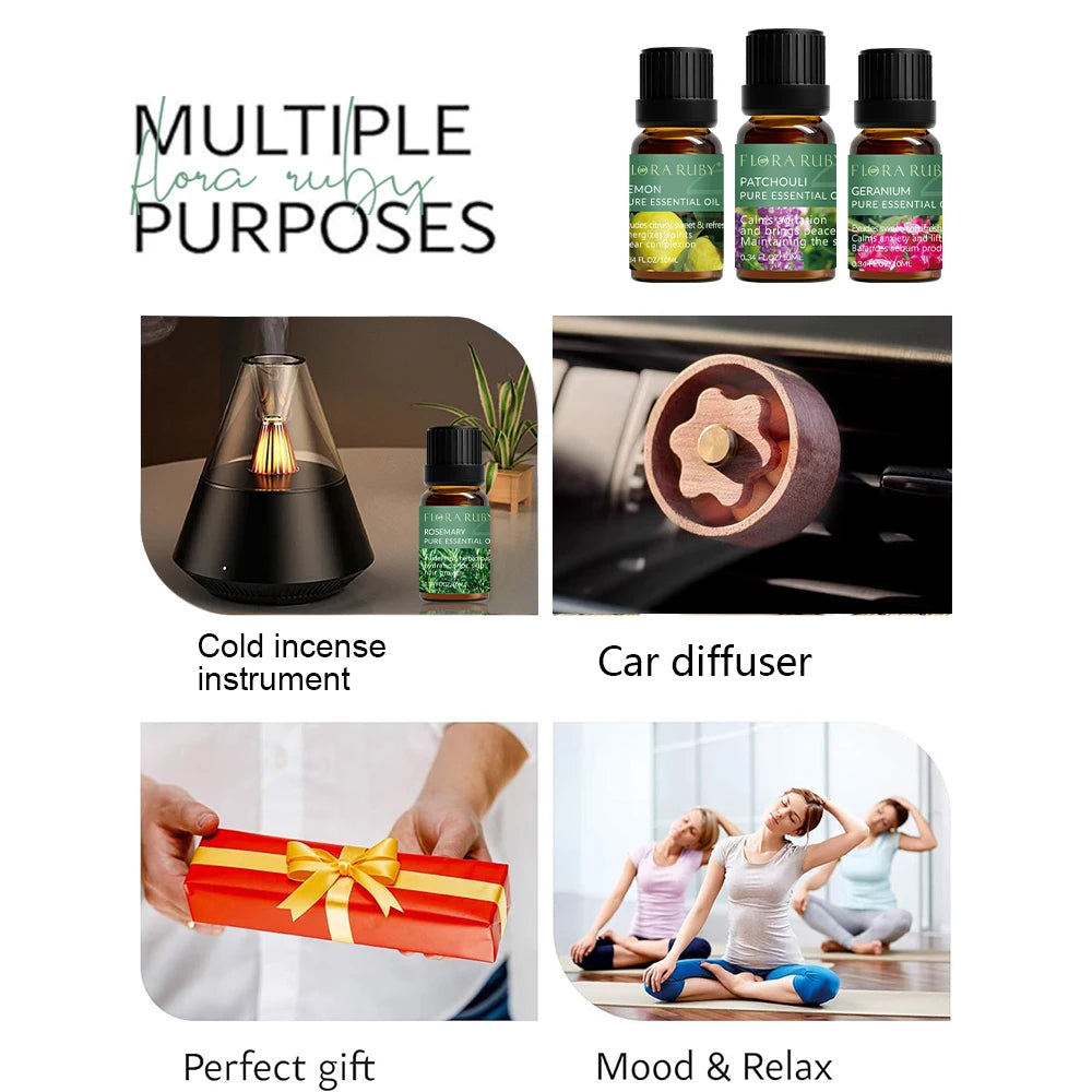Essential Oils for Diffusers