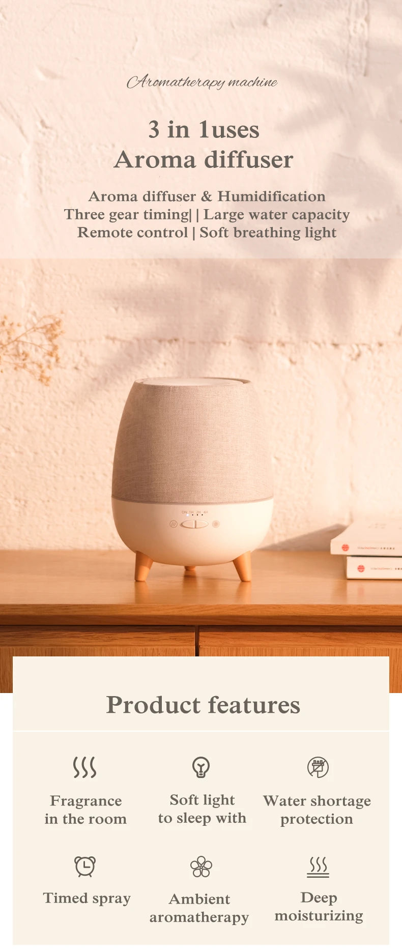 Electric Aroma Air Diffuser 300ml