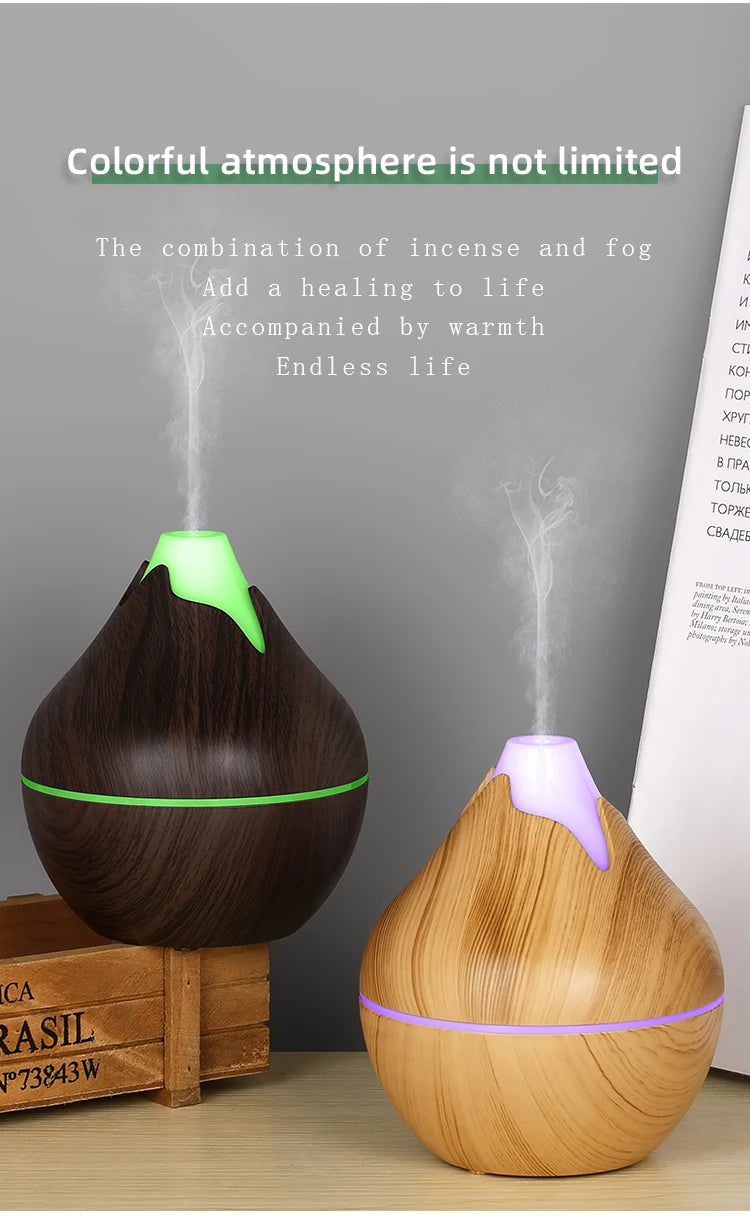 Aromatherapy Essential Oil Diffuser 350ML