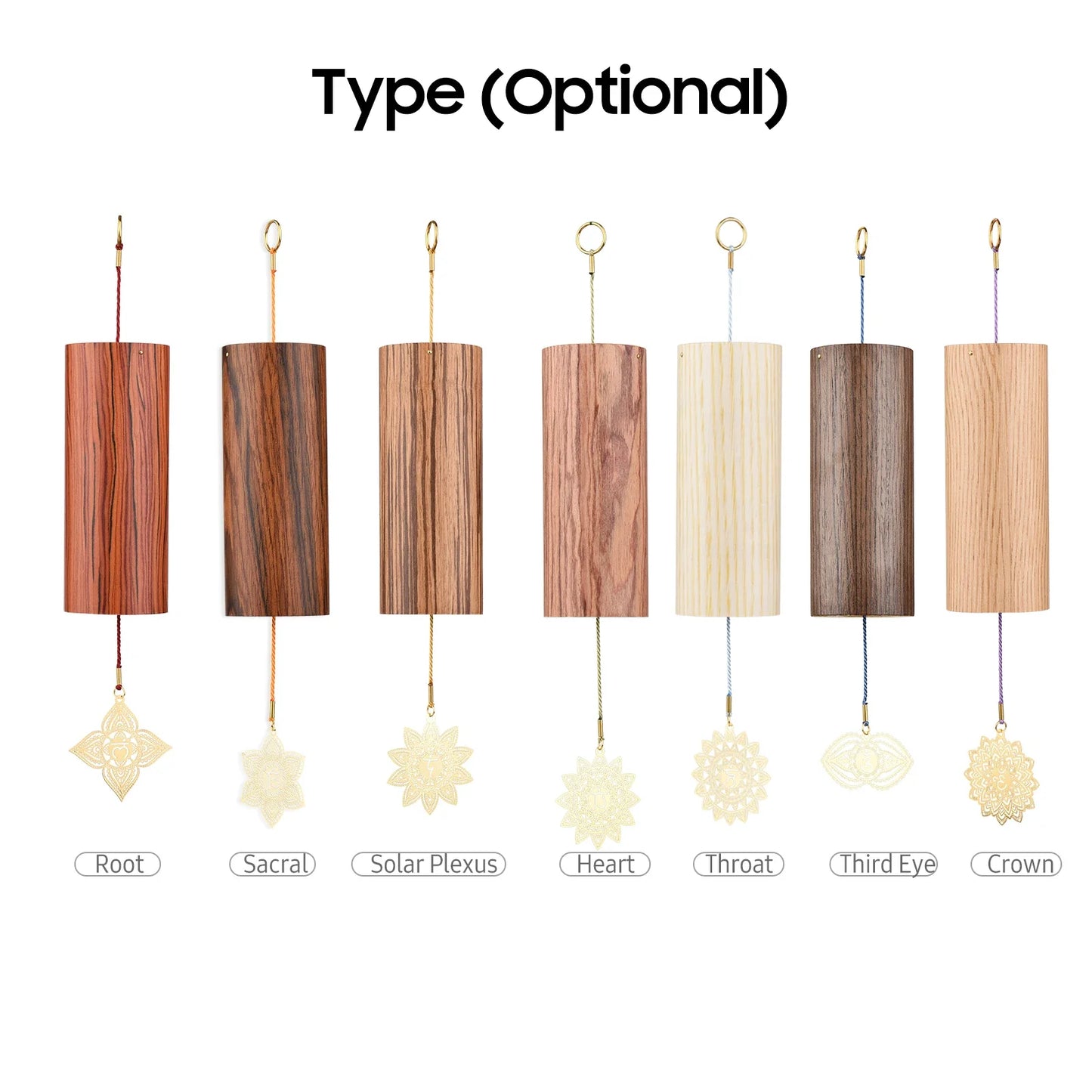 Wind Chimes Natural Bamboo