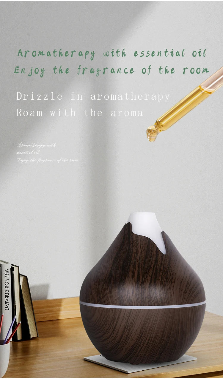 Aromatherapy Essential Oil Diffuser 350ML