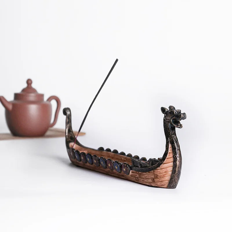 Dragon Boat Incense Stick Holder