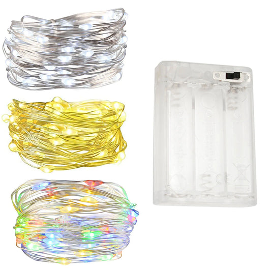 1m - 10m Fairy Lights Copper Wire