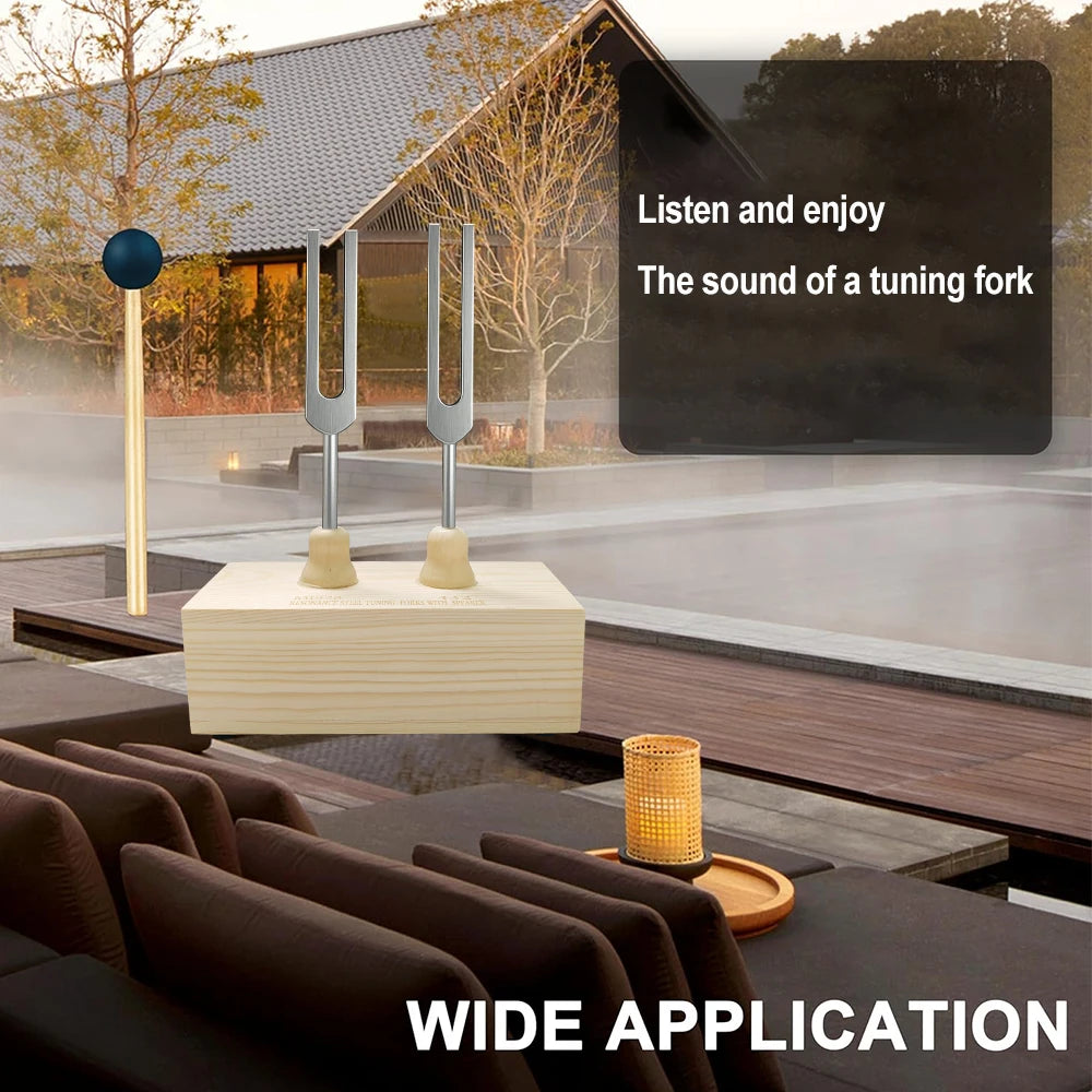 Resonance Tuning Forks for Meditation