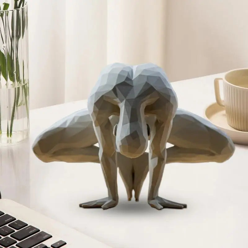 Meditation Statue Abstract Indoor