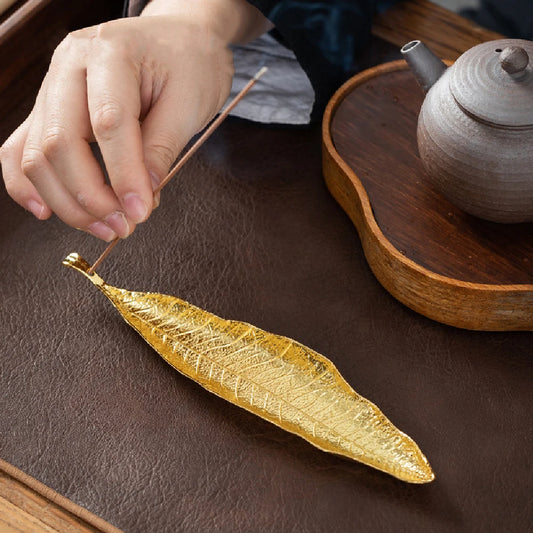 Leaf Incense Burner Ash Catcher
