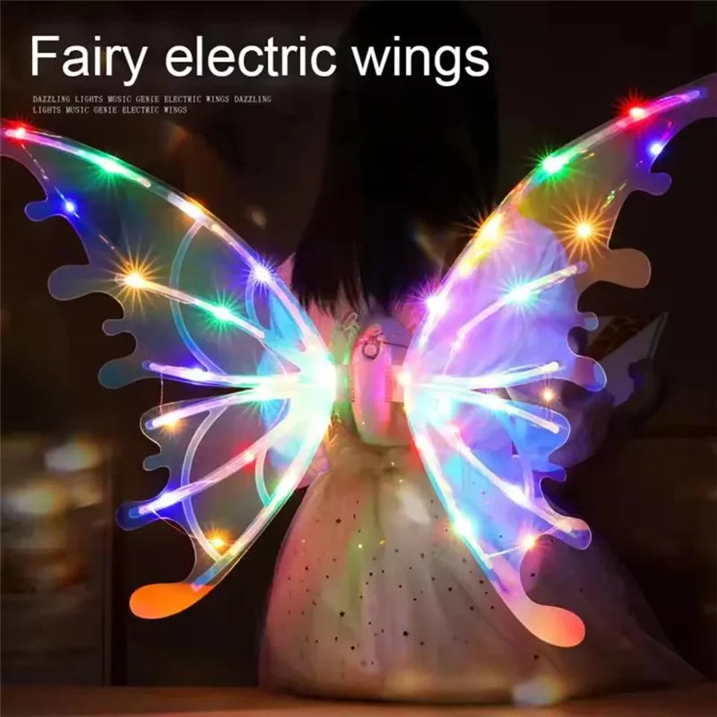 Electric Fairy Wings With Music Lights