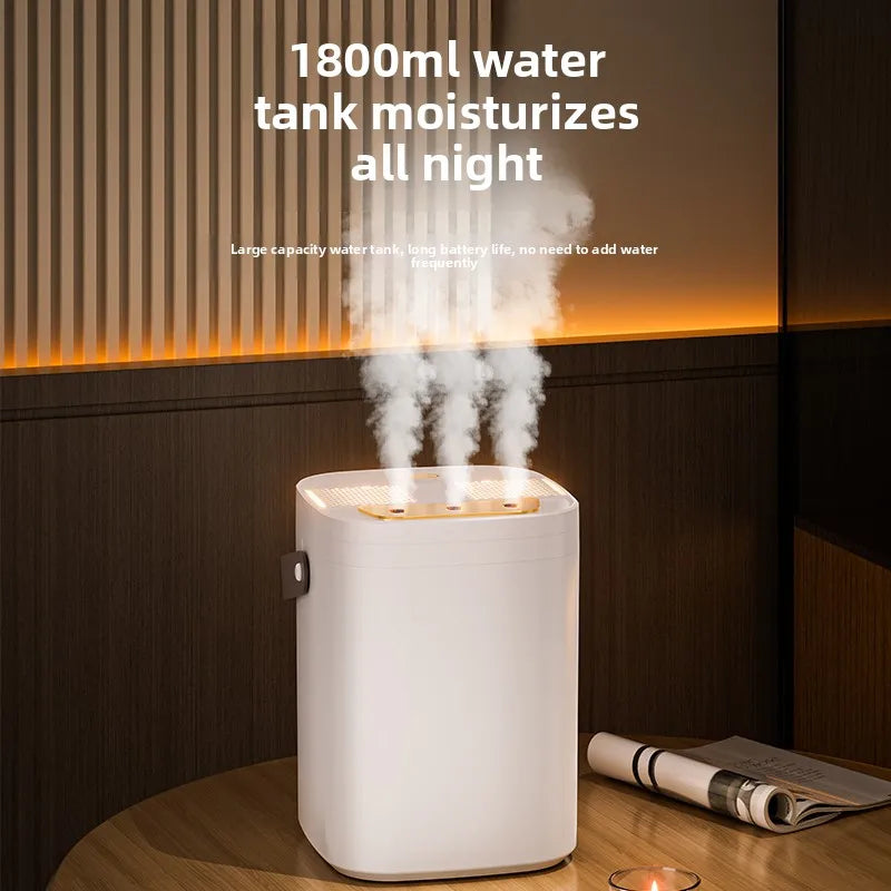 USB three nozzle humidifier