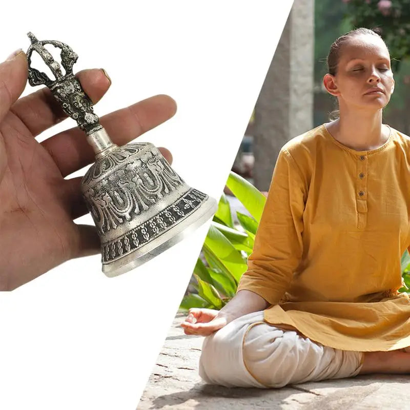 Tibetan Buddhist Meditation Hand Bell