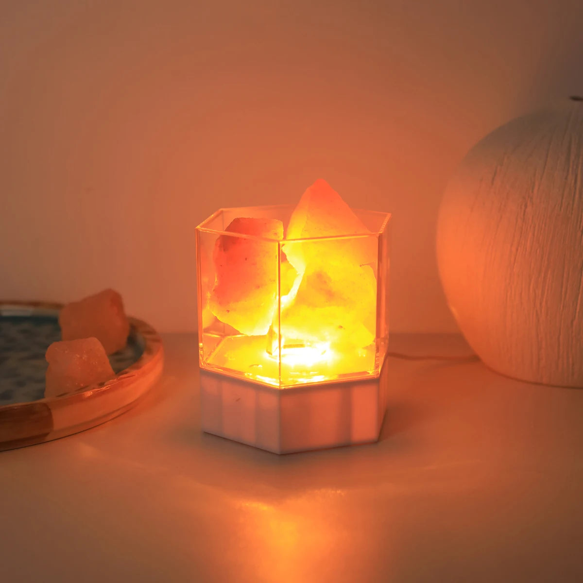 USB Natural Himalayan Salt Light