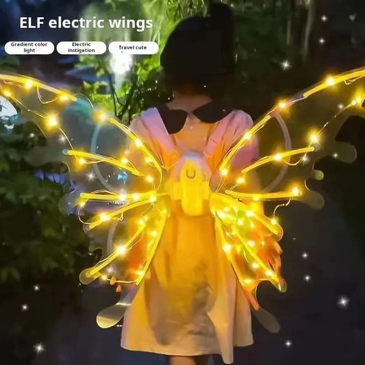 Electric Fairy Wings With Music Lights
