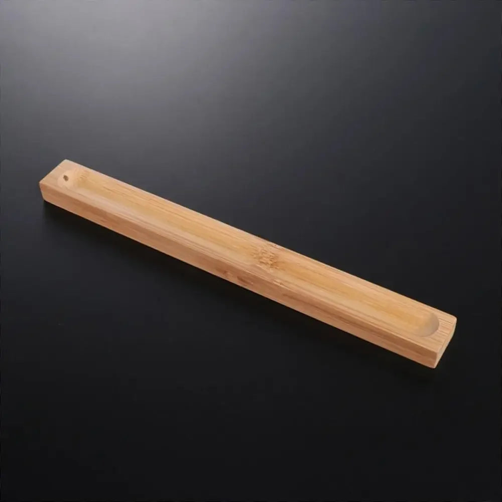 23cm Wood Sandalwood Coil Base