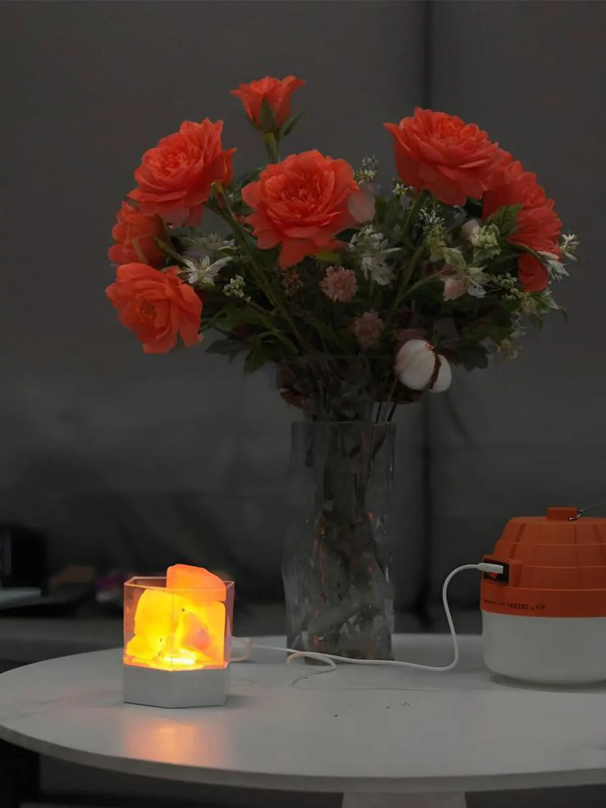 USB Desk Lamp Natural Himalayan Salt