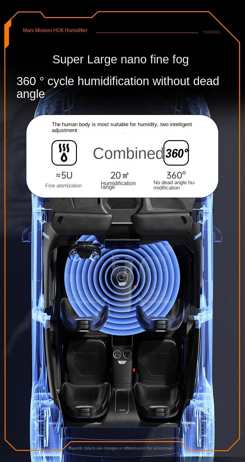 280ML Air Humidifier Large Fog