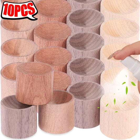 10/1Pcs Wooden Essential Oil
