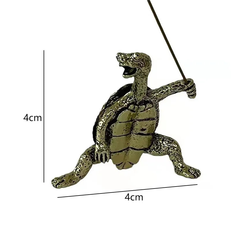 1PCS Mini Metal Turtle Shape