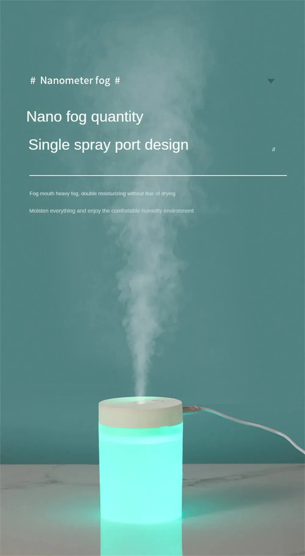 200ML Mini Humidifier USB