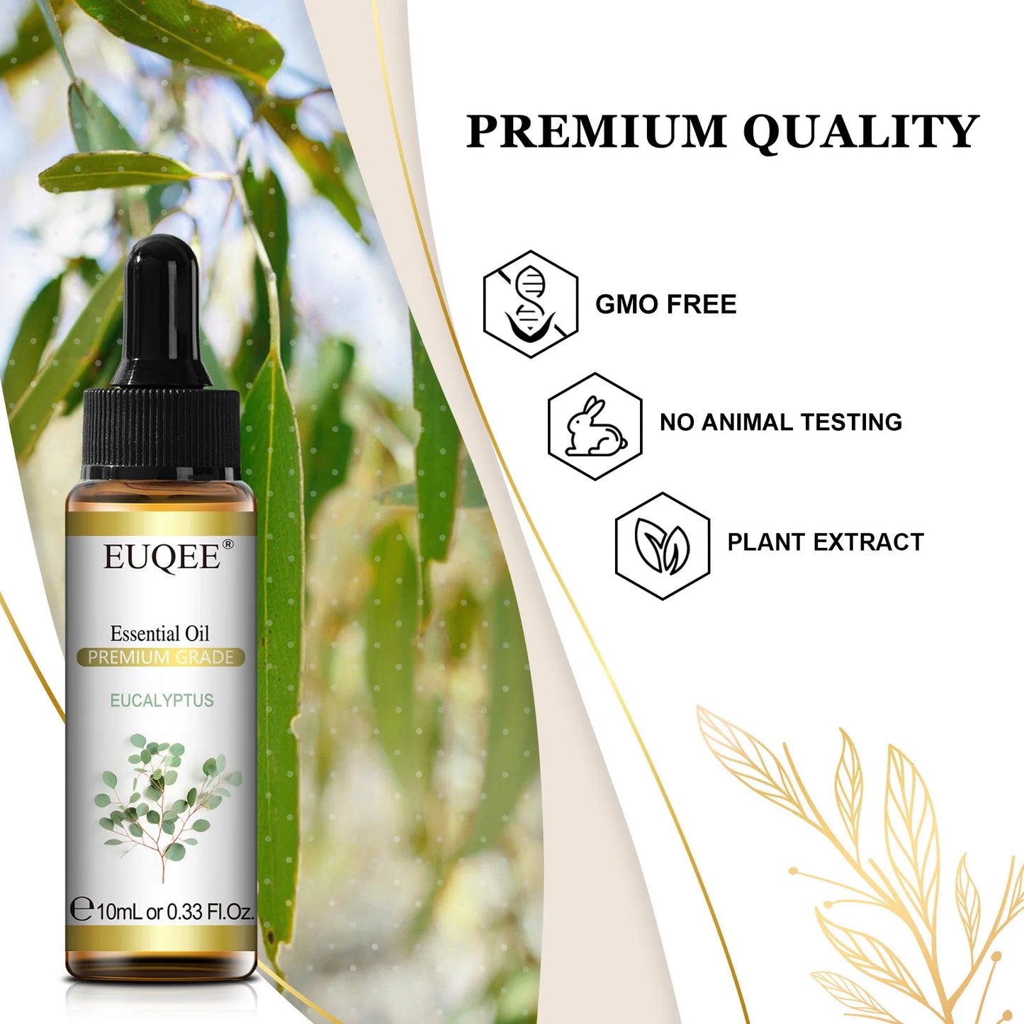 EUQEE 10ML Natural Essential Oils