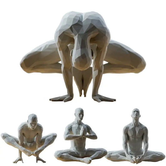 Meditation Statue Abstract Indoor
