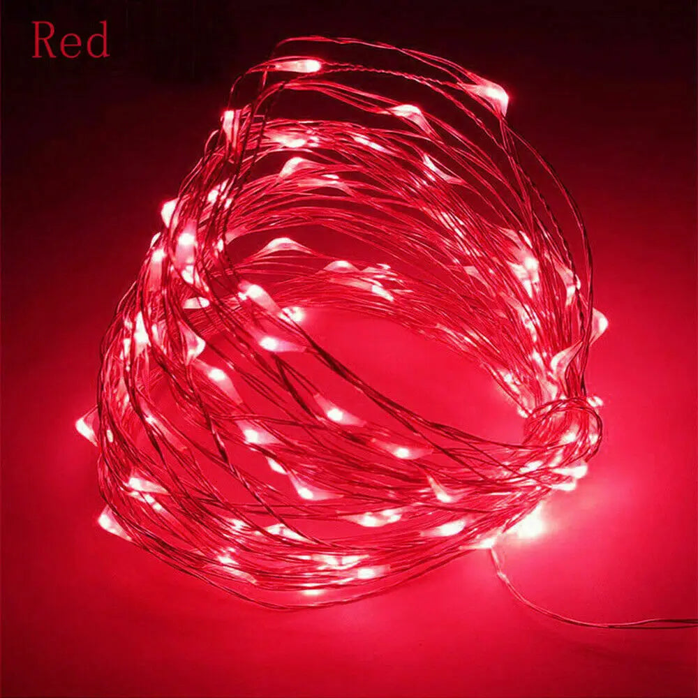 1m - 10m Fairy Lights Copper Wire