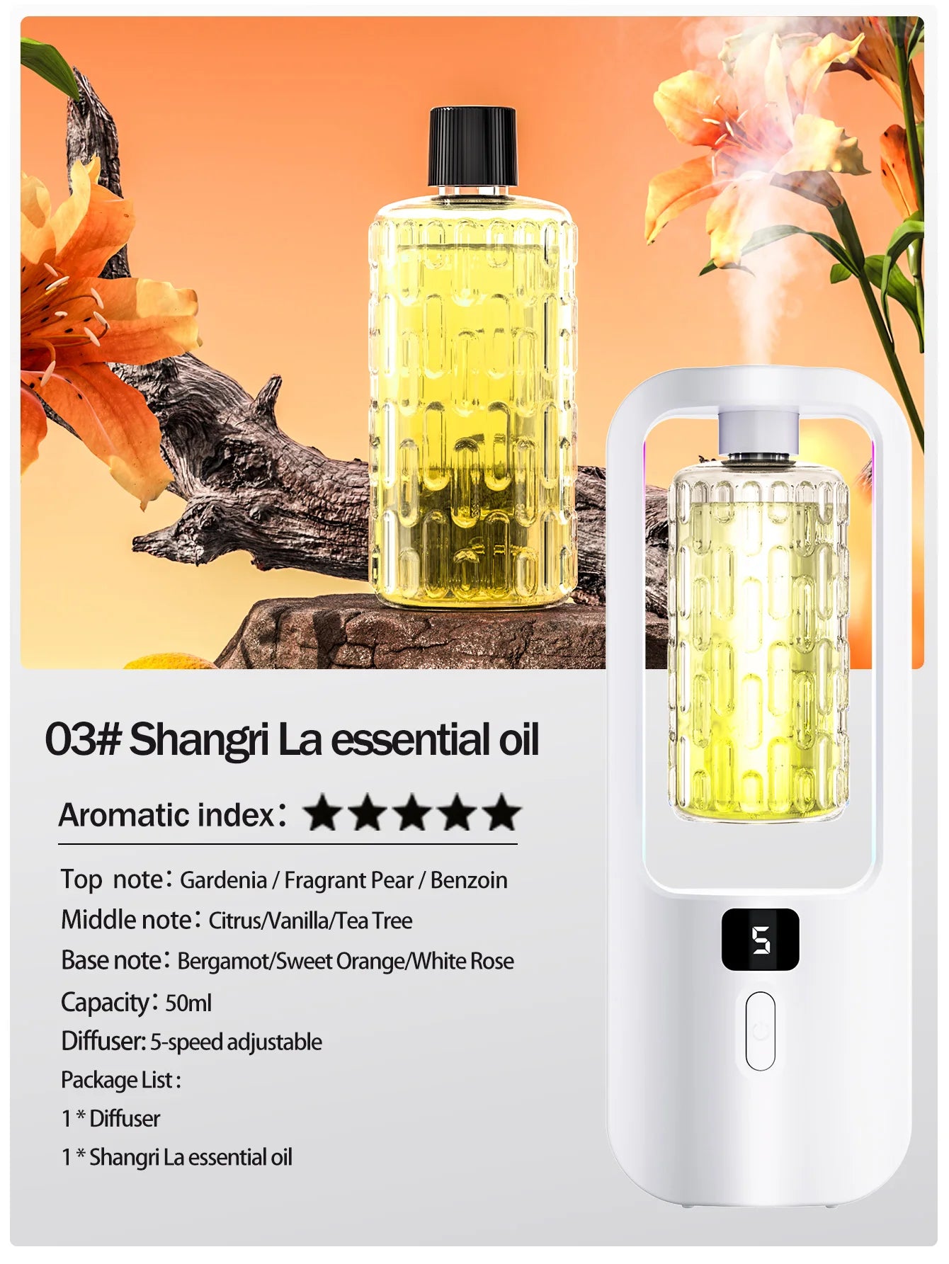 USB Automatic Aromatherapy Machine Hotel Timed Spray