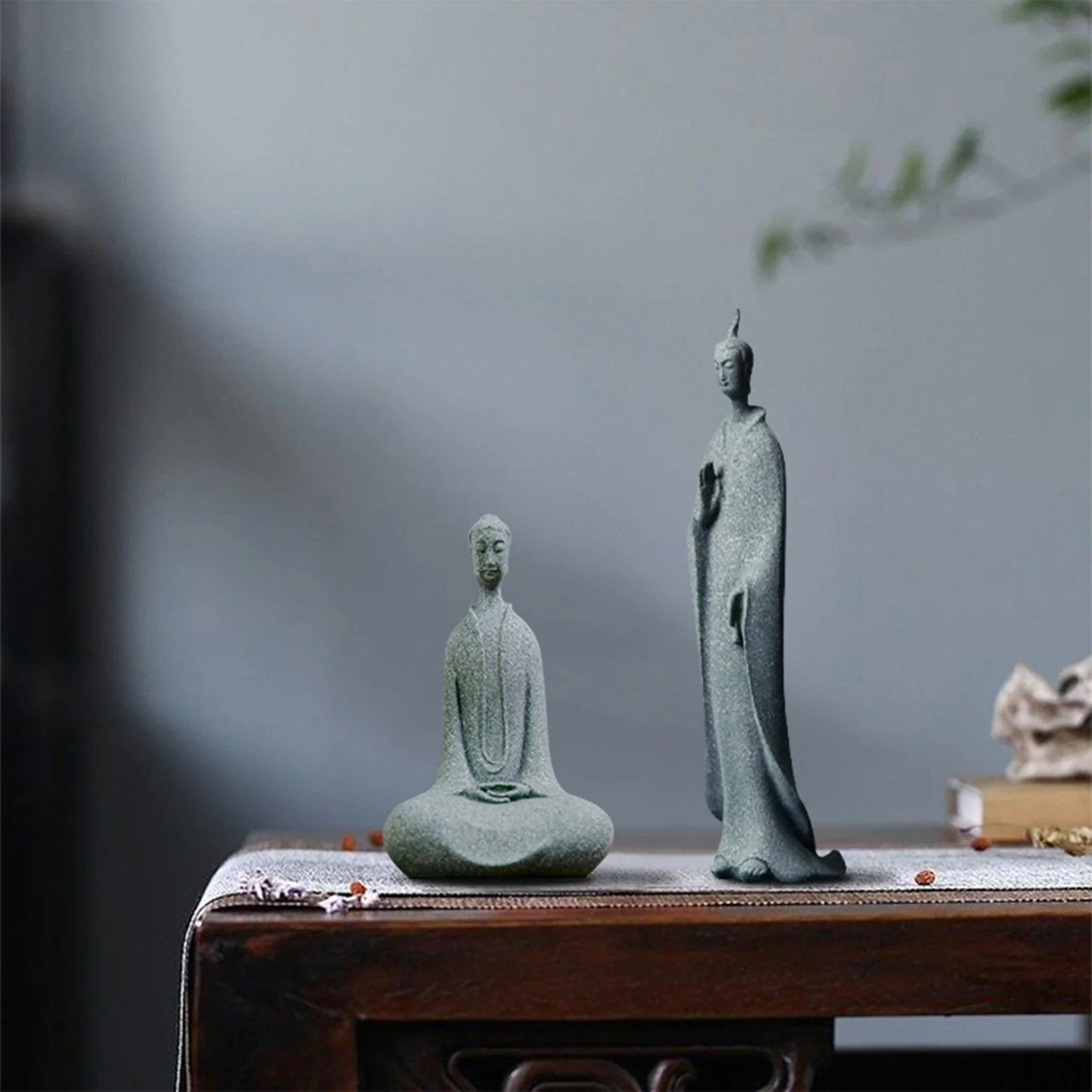 Meditating Buddha Statue Sculpture