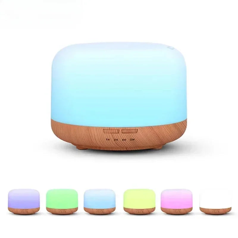 500ML Air Humidifier with Colorful LED Lights